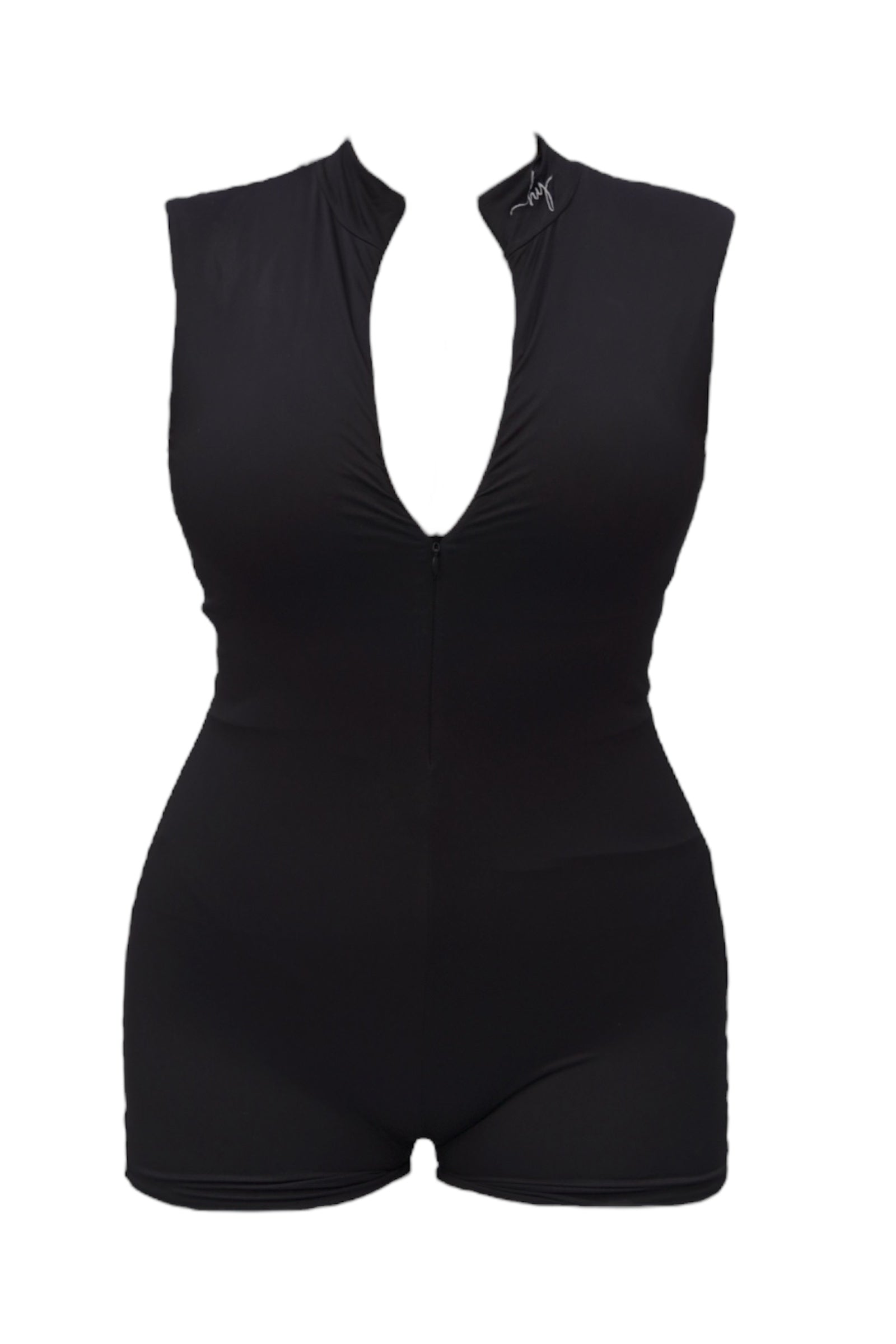 Sculpting Sleeveless Swimsuit with Shorts