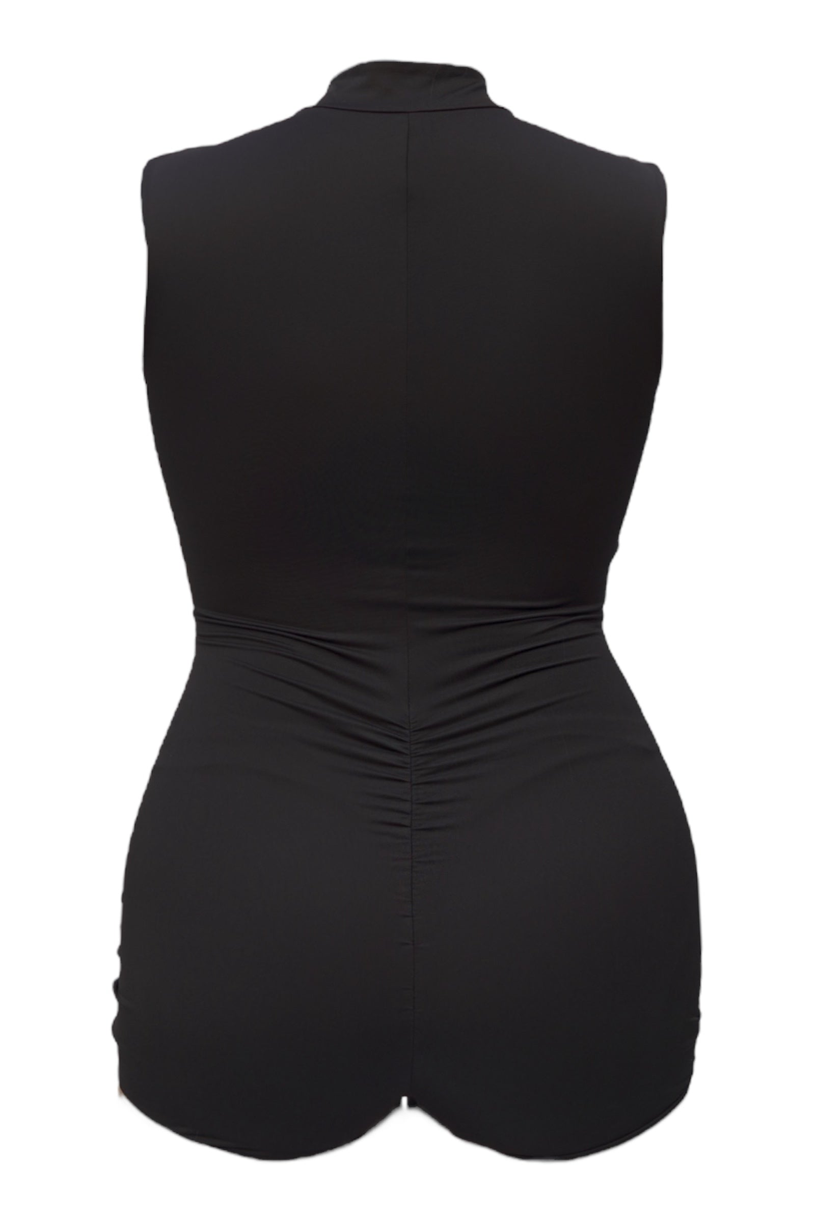 Sculpting Sleeveless Swimsuit with Shorts